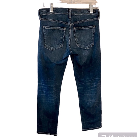 Citizens of Humanity Agnes Crop Mid Rise Slim Straight Jeans - Size 29 - Picture 3 of 15